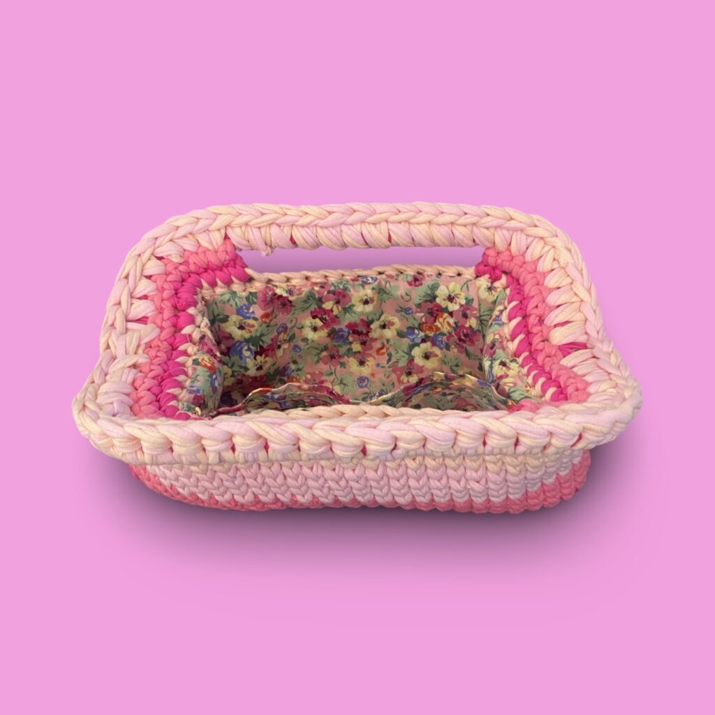Pink multi colour clutch bag #0035