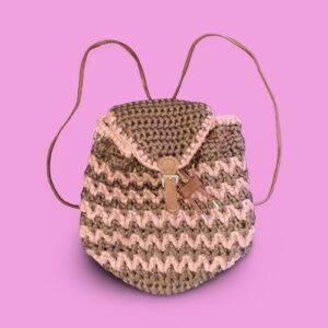 Brown and dusty pick back pink style #0032 - Image 2